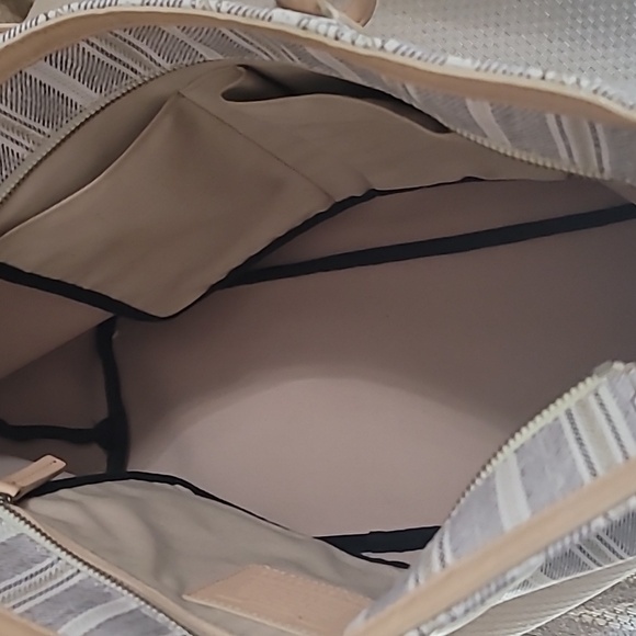 Coach Legacy Weekend Ticking Zippered Tote Bag - Picture 13 of 16